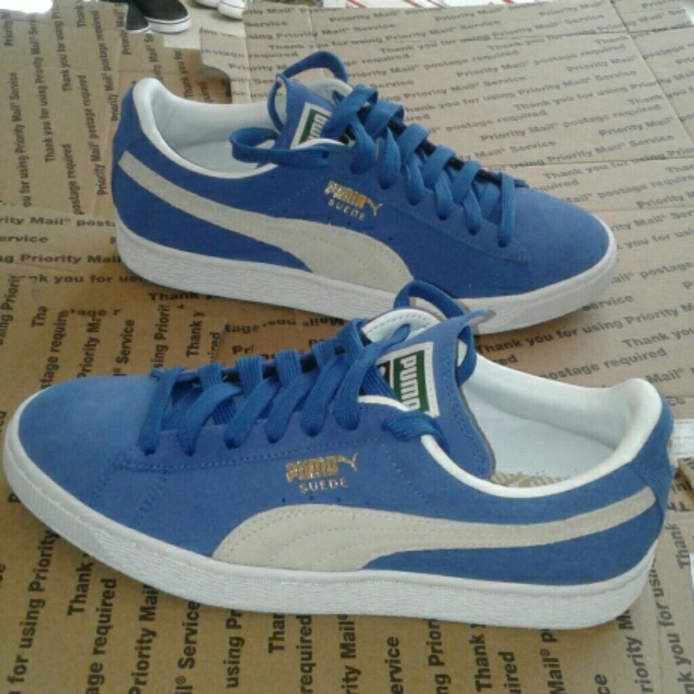 π¨ NEW Classic Suede Puma Sneakers Women size 9 - Picture 7 of 7